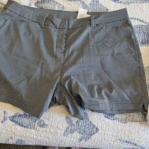 PGA Tour Monochrome Checkered Athletic Shorts